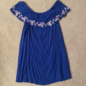 Blue Altar'd State Bell Dress